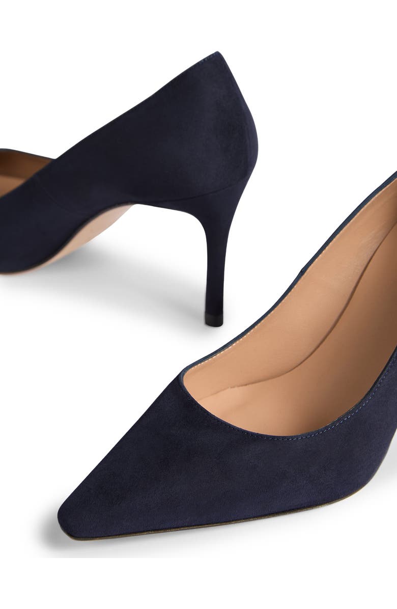 LK Bennett Floret New Signature Court Pump, Alternate, color, Navy