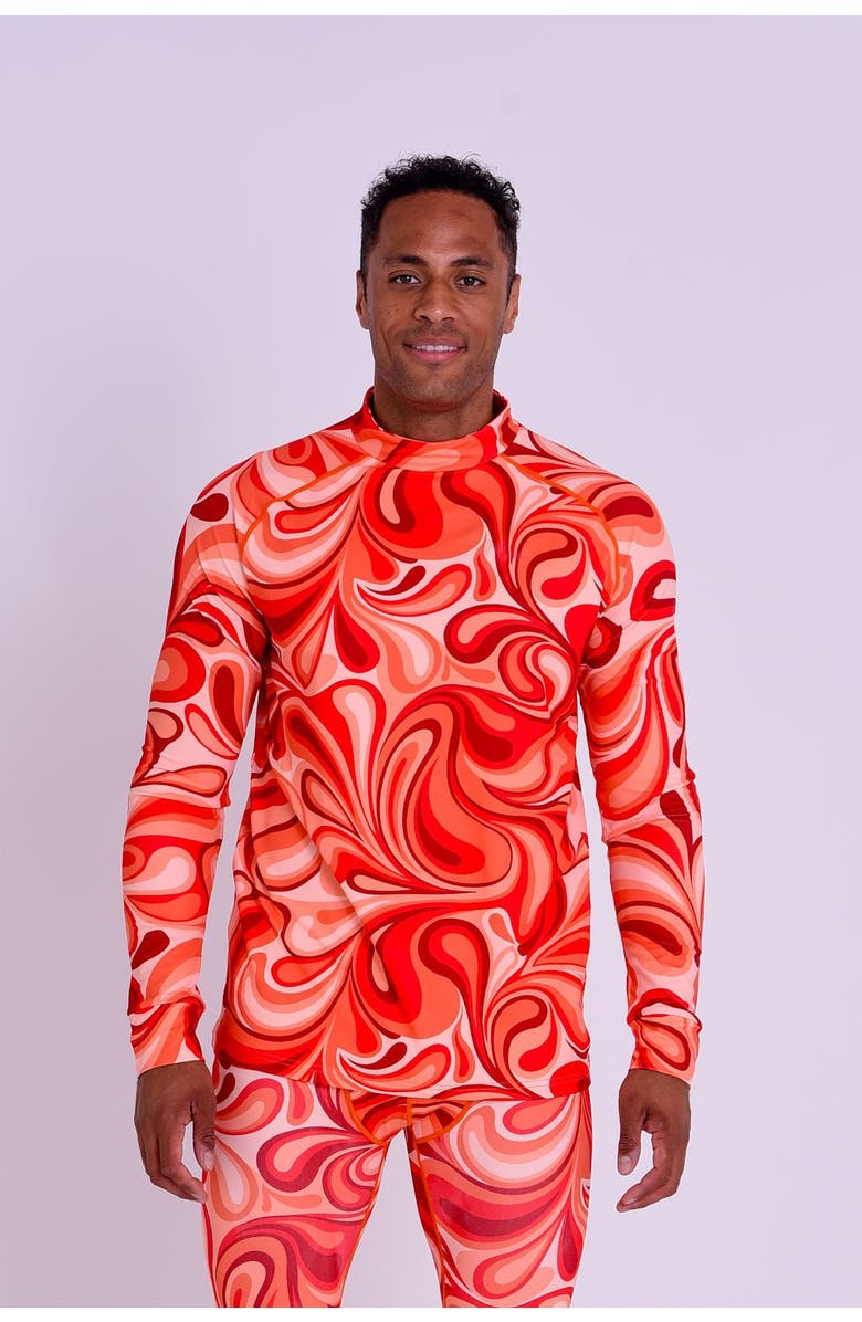 OOSC Baselayer Top - Shagadelic Baby! Men's, Main, color, Multi-Colour