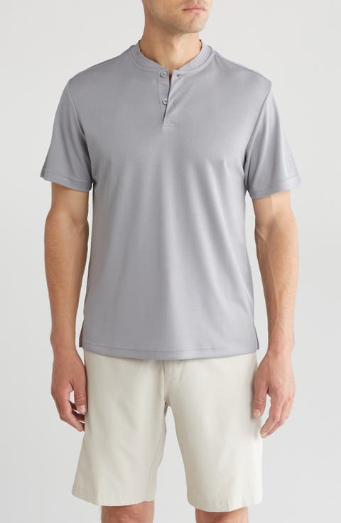 Short Sleeve Henley Shirt