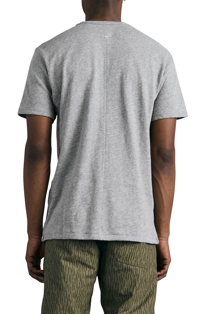 rag & bone Men's Classic Flame Slub Cotton T-Shirt, Alternate, color, 
