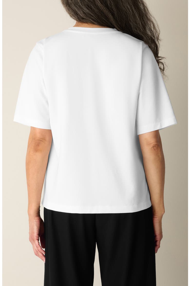 Crewneck Relaxed T-shirt, Alternate, color, WHITE