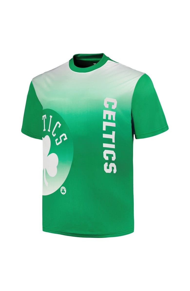 FANATICS Men's Kelly Green Boston Celtics Big & Tall Sublimated T-Shirt, Alternate, color, Kelly Green