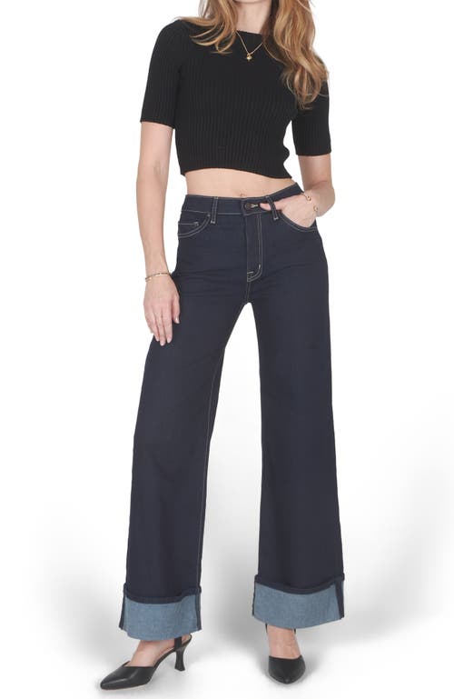 Fidelity Denim Ziggy Cuff Jeans In Black