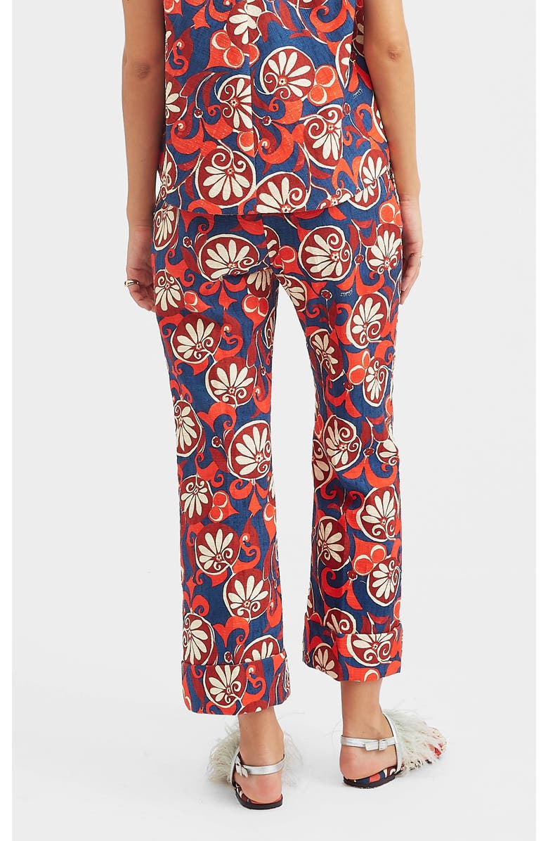 La DoubleJ Hendrix Pants, Alternate, color, Moonflower Navy