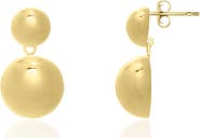 The Lovery Fine Jewelry Puffy Round Drop Earrings