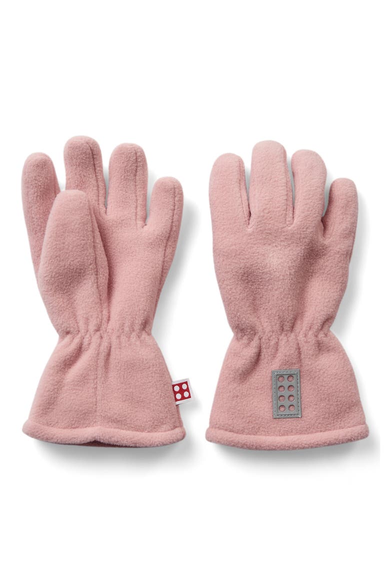 Kids' Fleece Gloves, Alternate, color, PINK