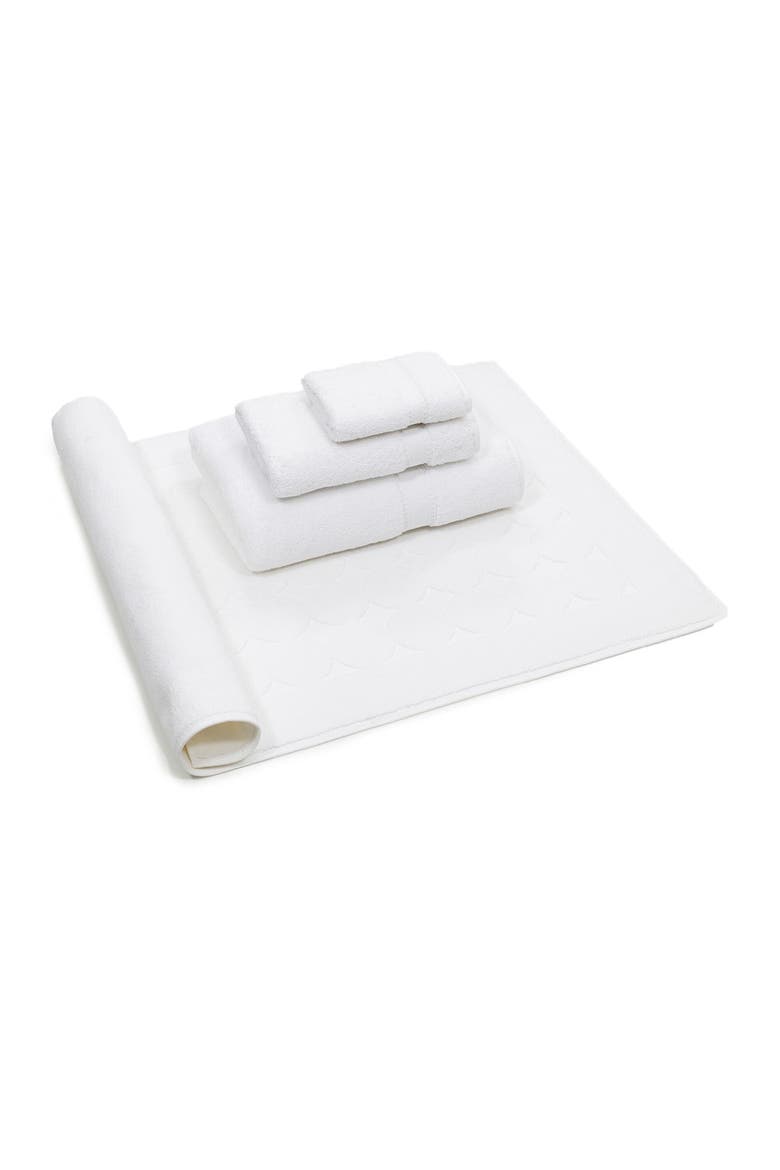 Sinemis Terry 4-Piece Towel Set - White, Alternate, color, WHITE