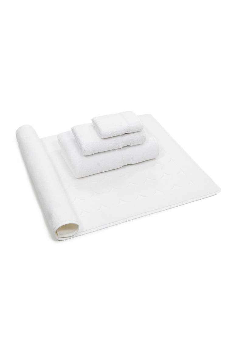 Linum Home Textiles Sinemis Terry 4-Piece Towel Set - White, Alternate, color, White
