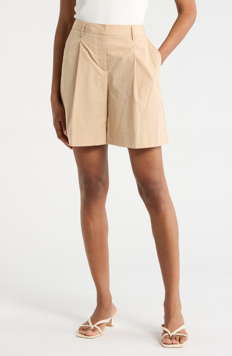 TWP Cisco Cotton Shorts, Main, color, Safari