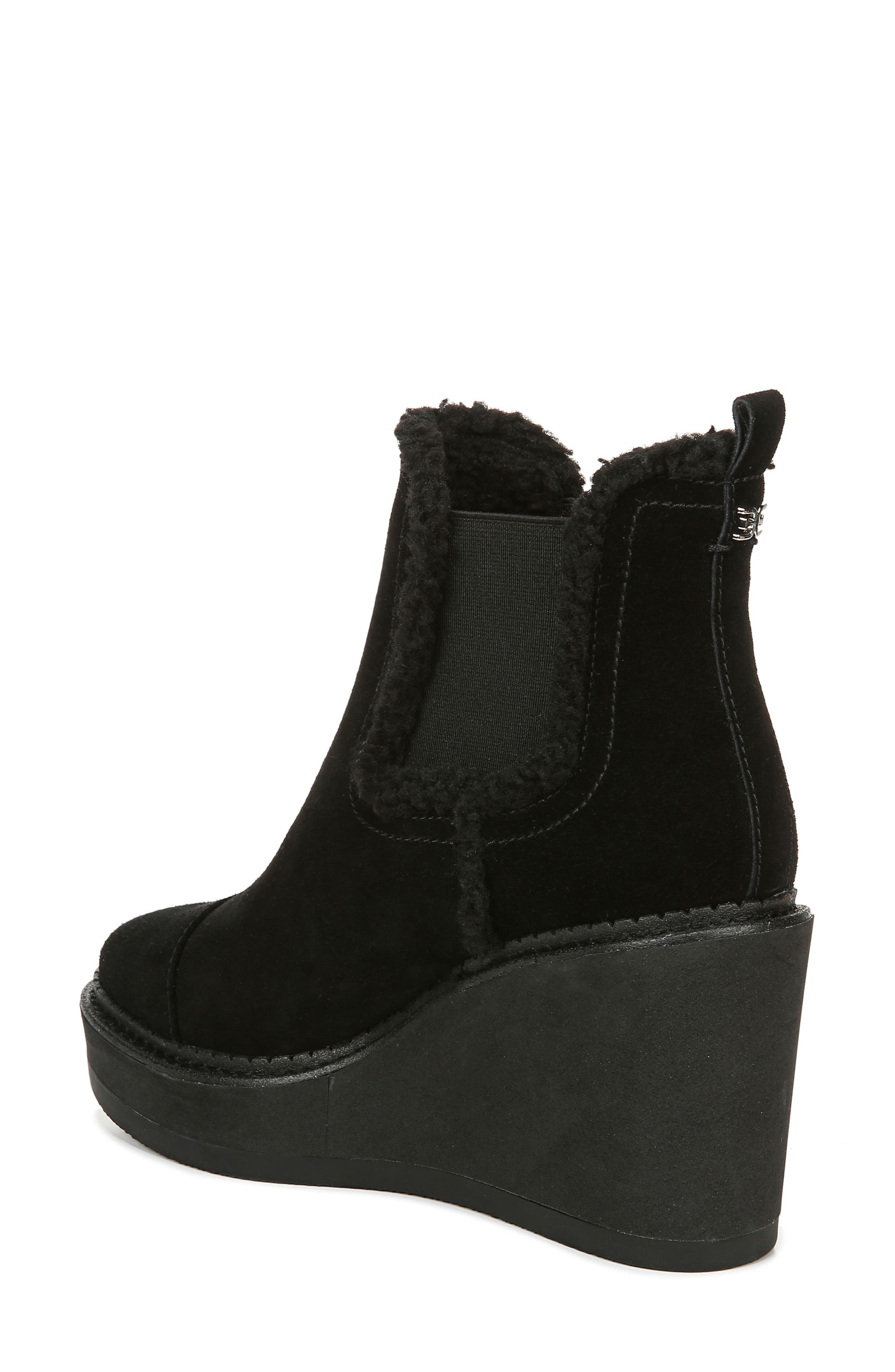 Sam Edelman Reagan Waterproof Wedge Chelsea Boot, Alternate, color, 