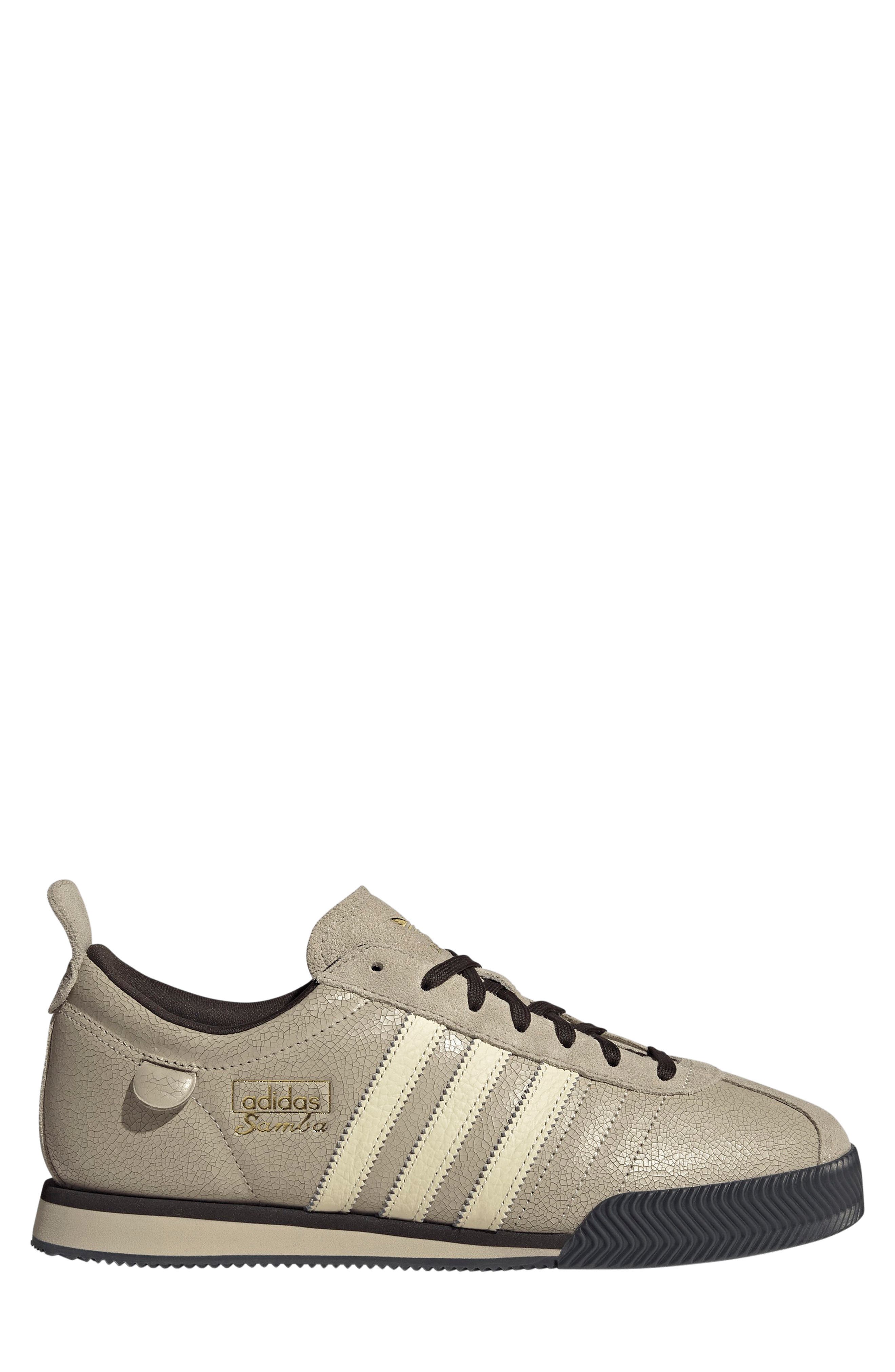 Gender Inclusive Samba 62 Super Sneaker, Alternate, color, KHAKI / WARM VANILLA/ BLACK