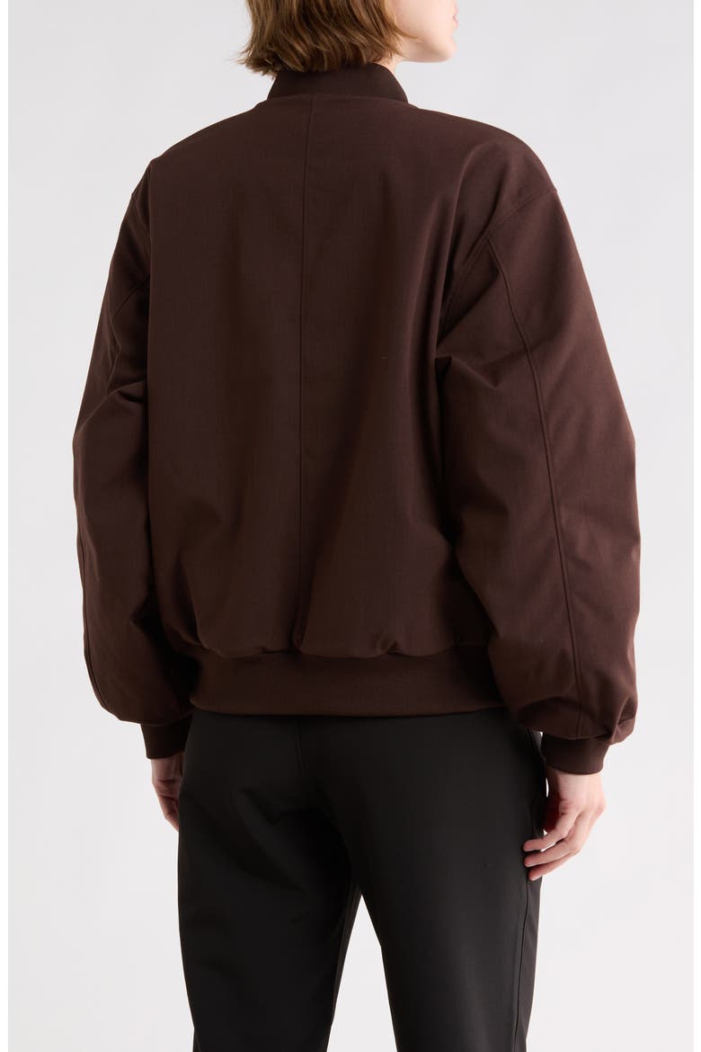 Ode UA Storm Fleece Lined Performance Bomber Jacket, Alternate, color, KONA BROWN