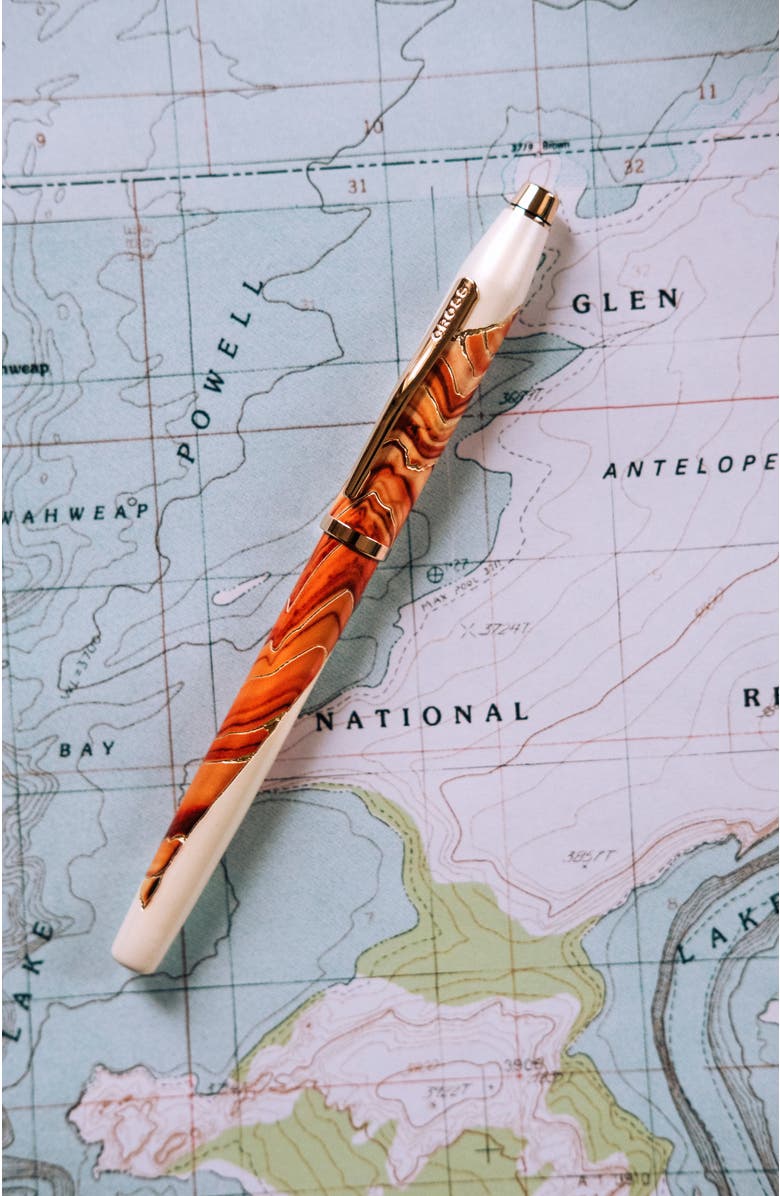 A.T. Cross Wanderlust Rollerball Pen, Alternate, color, Antelope