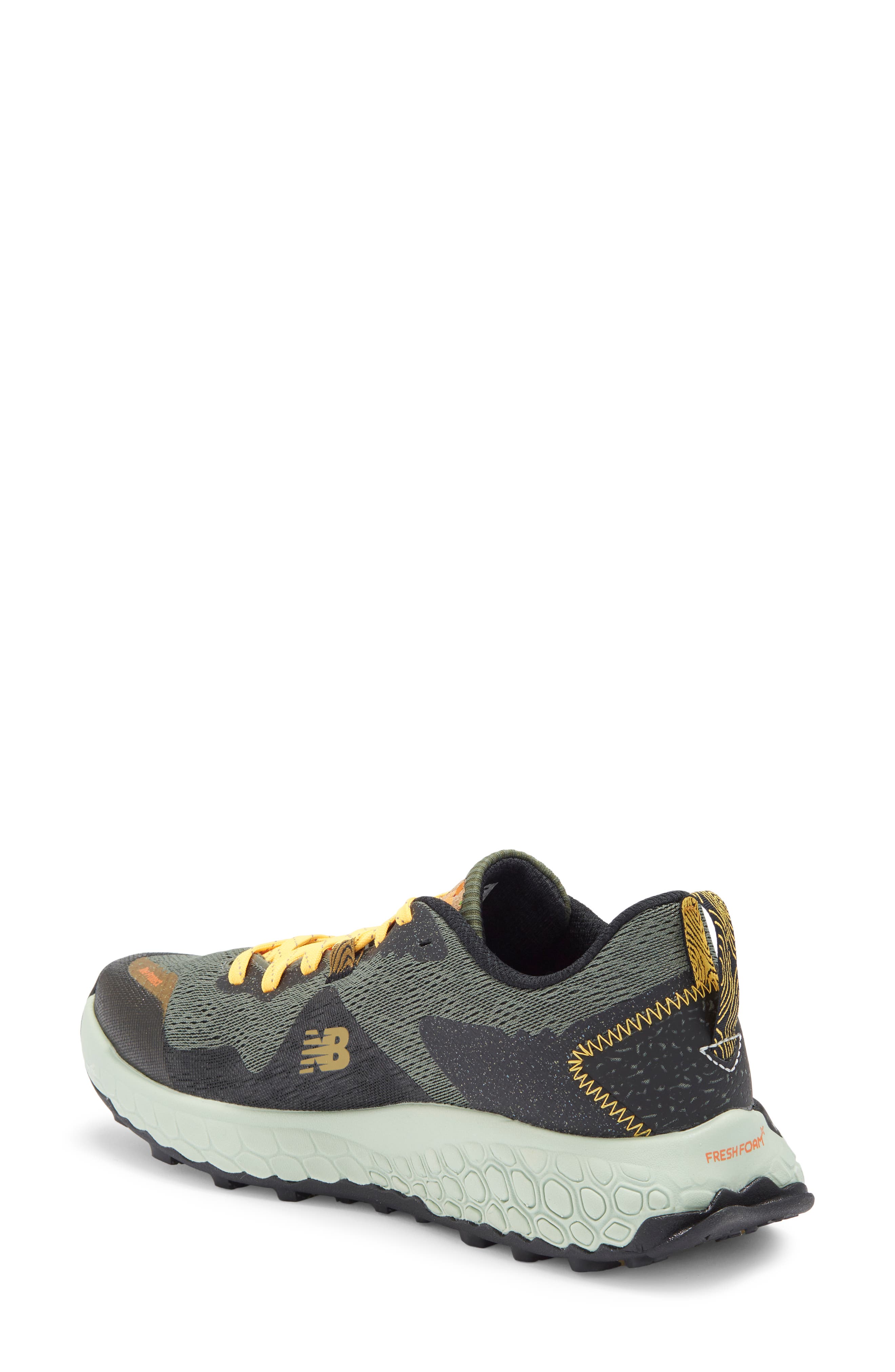 New Balance Fresh Foam X Hierro V7 Trail Running Shoe, Alternate, color, Deep Olive Green/ Black