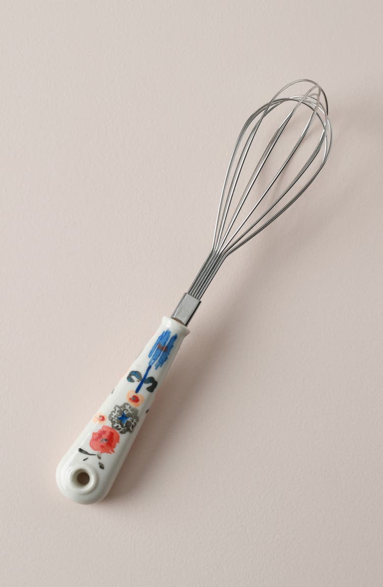 Anthropologie Home Daily Bakeware Floral Whisk, Main, color,