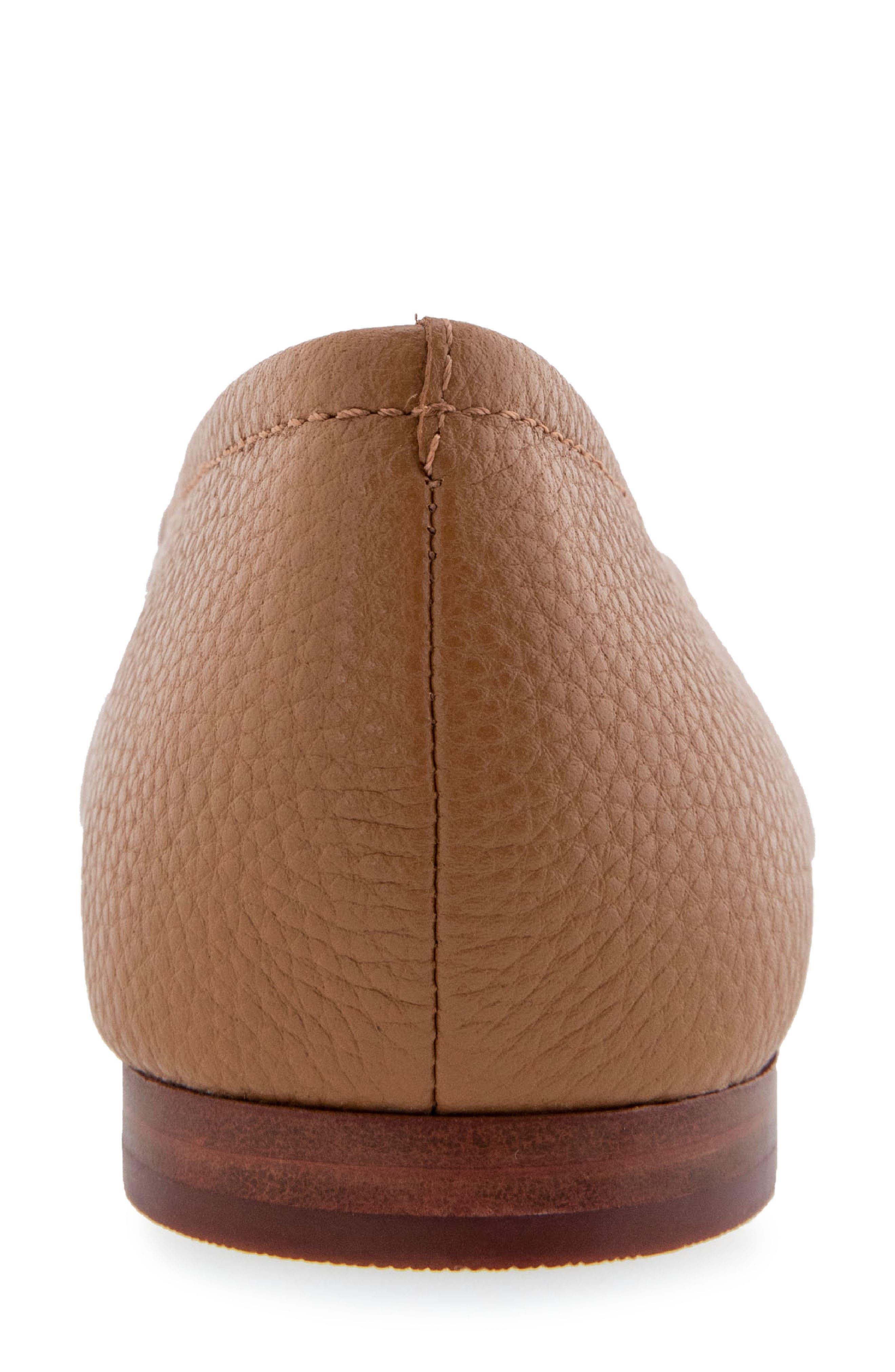 Aerosoles Amelie Ballet Flat, Alternate, color, Tan Pebbled Leather