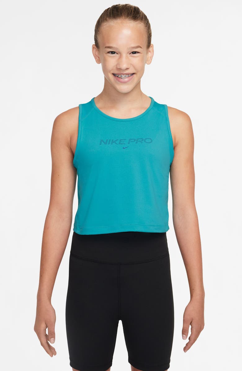 Nike Kids' Pro Dri-FIT Tank, Main, color, 