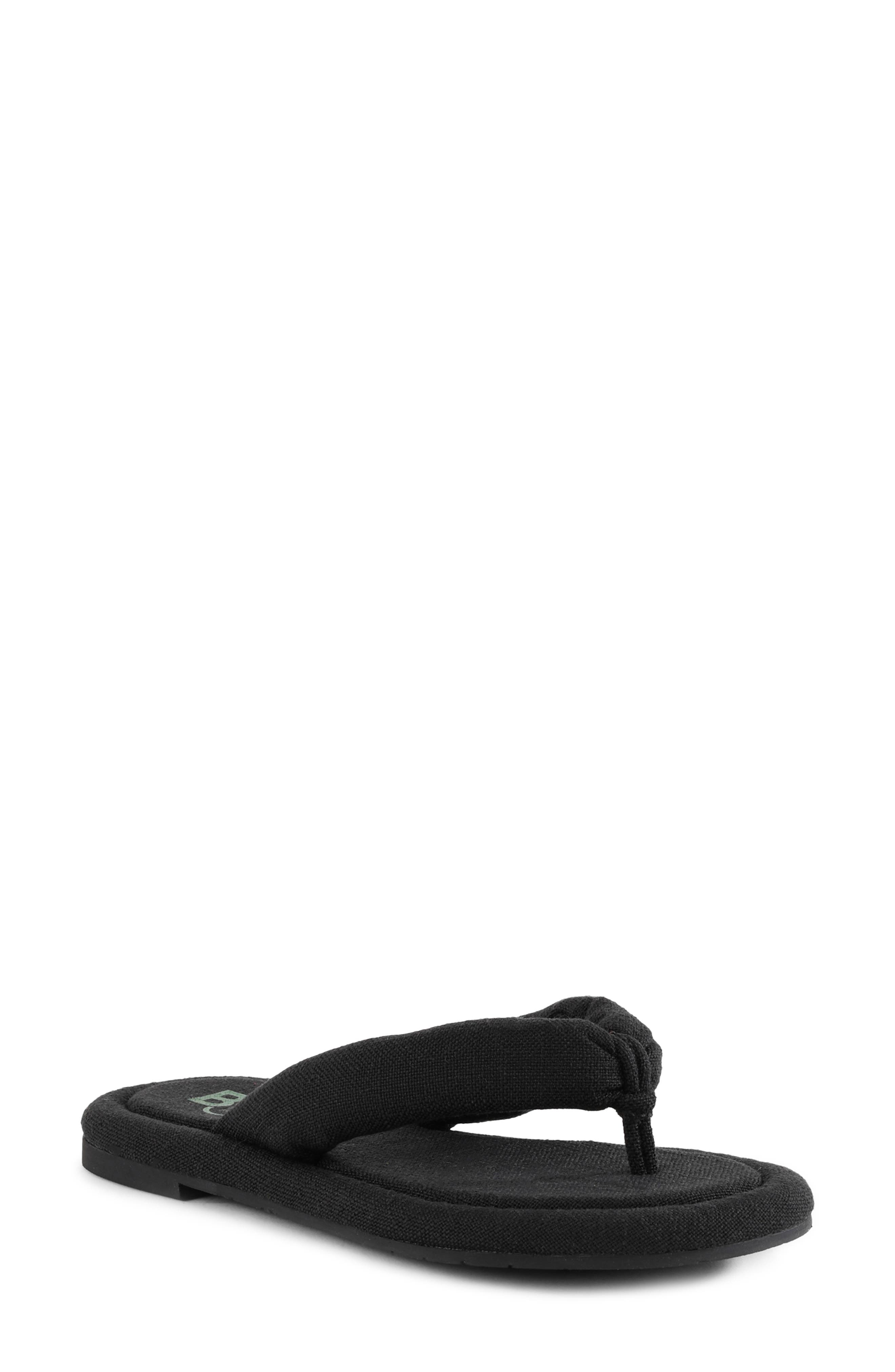 BC Footwear Flipside Flip Flop, Main, color, Black