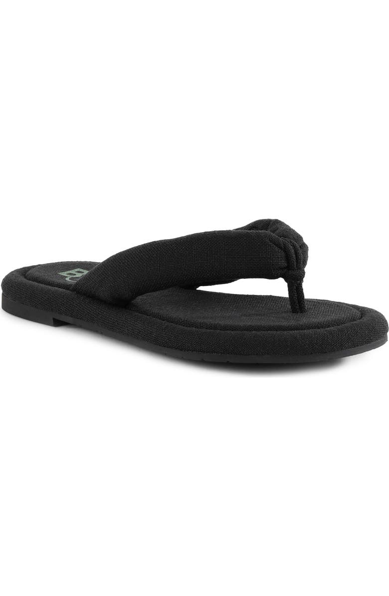 BC Footwear Flipside Flip Flop, Main, color, Black