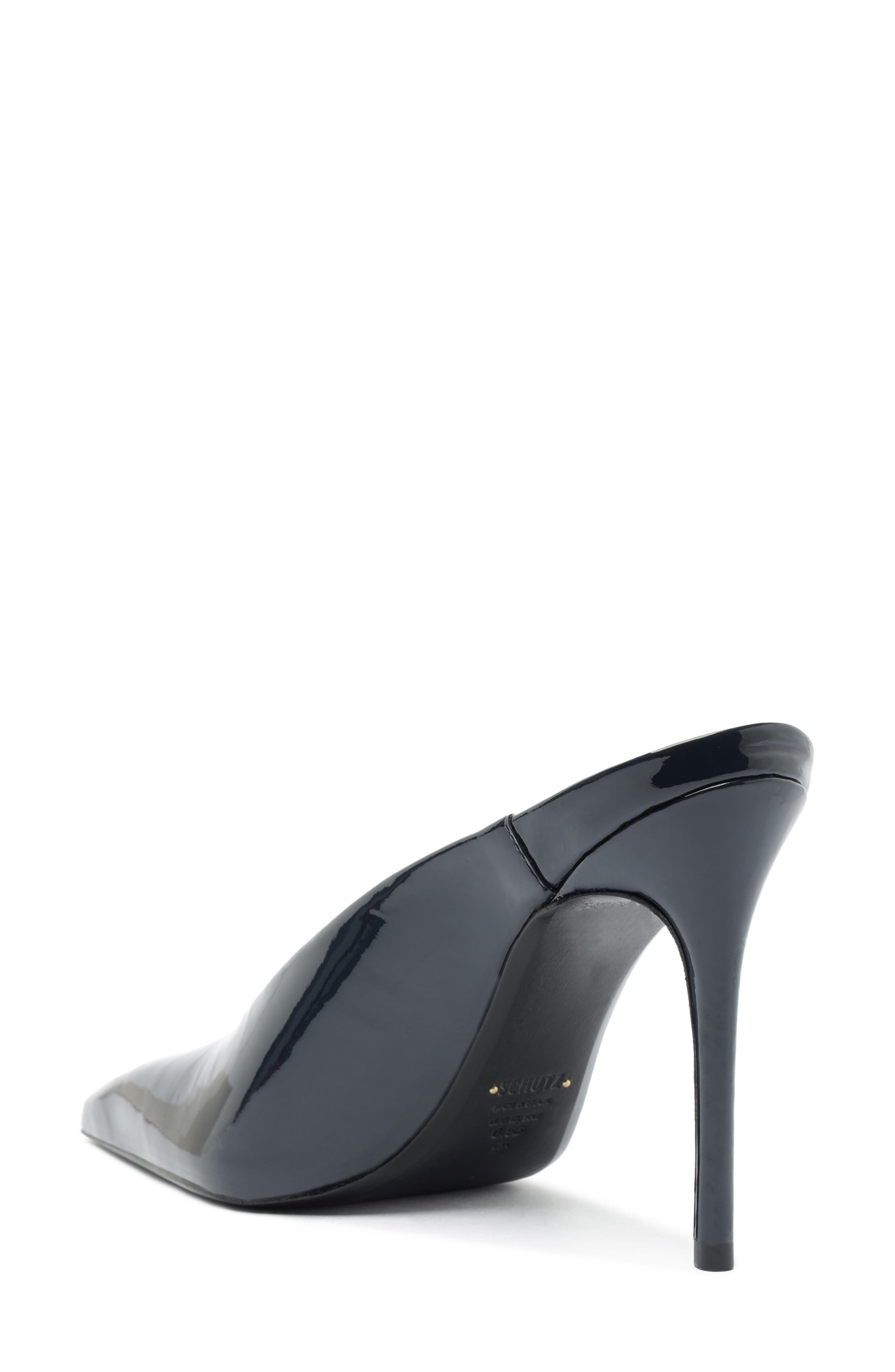 Schutz Loren Pointed Toe Pump, Alternate, color, Oxford Blue