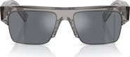 Prada 55mm Rectangular Sunglasses