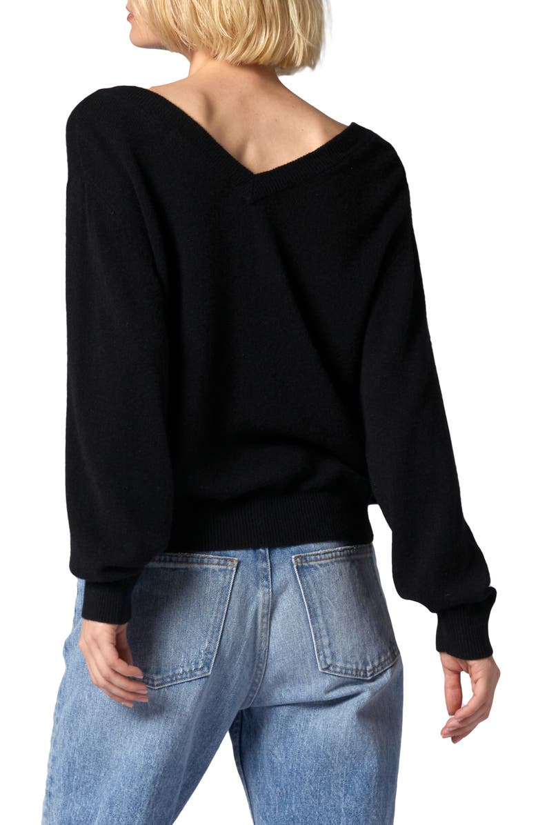 Equipment Lilou V-Neck Cashmere Sweater, Alternate, color, 