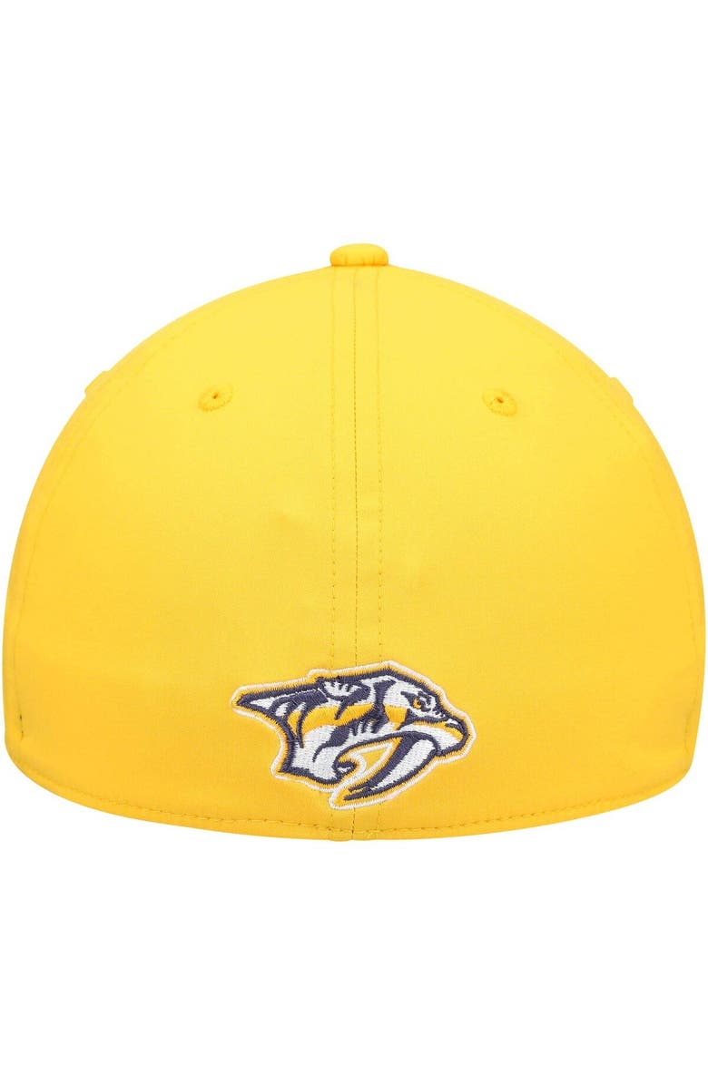 adidas Men's adidas Gold Nashville Predators 2021 Locker Room AEROREADY Flex Hat, Alternate, color, Gold