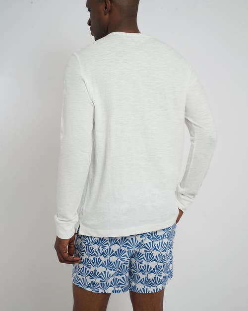 Onia Long Sleeve Slub Henley