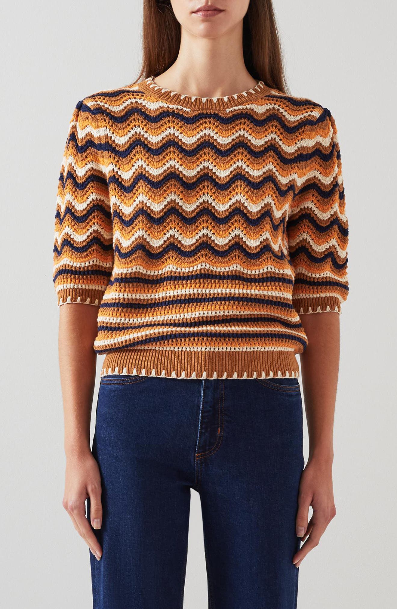LK Bennett Soni Knit Top