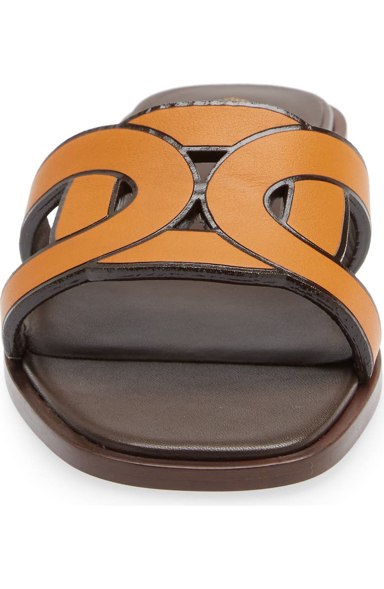 Tod's Kate Chain Detail Slide Sandal, Alternate, color,