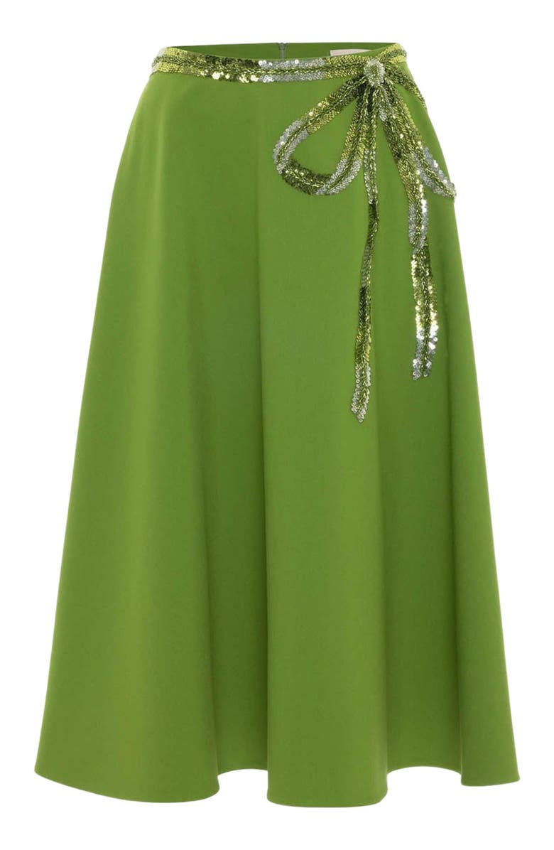 THEO The Label Harmonia Embroidered A Line Skirt, Alternate, color, 