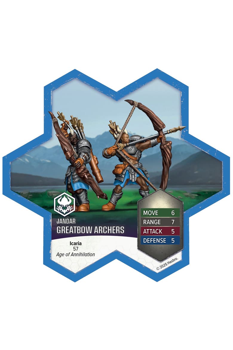 Heroscape Greatbow Archers and Scions of Icaria Expansion, Alternate, color, Multicolored