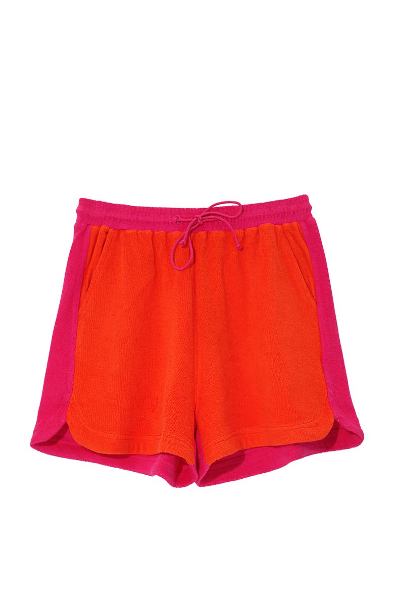 Echo Terry Shorts, Main, color, Red Clay