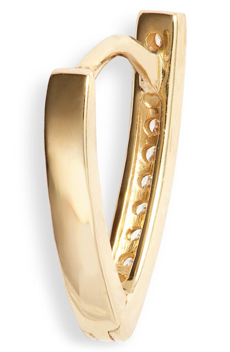 Bony Levy Kiera Diamond Bar Hoop Earrings, Alternate, color, 