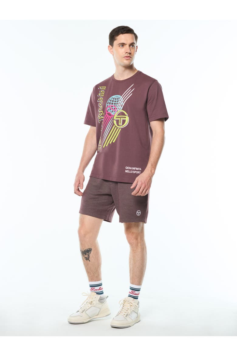 Giocare T-Shirt, Alternate, color, HUCKLEBERRY HEATHER