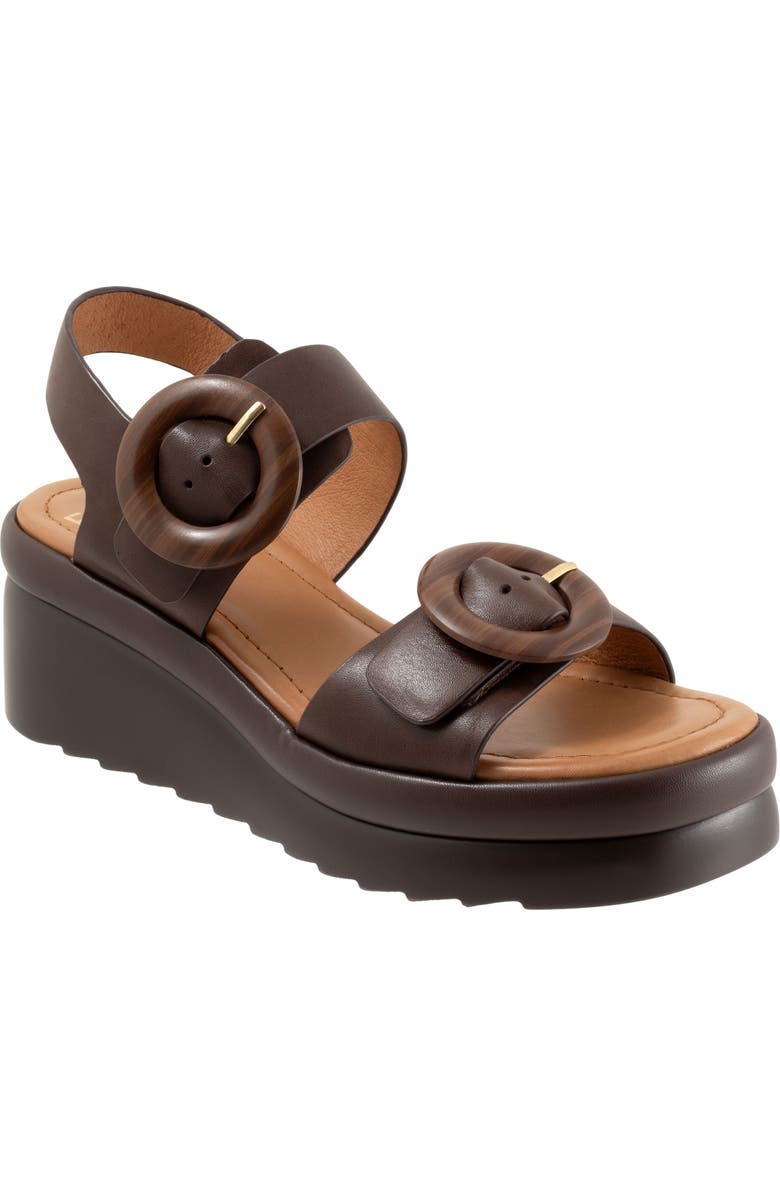 EOS FOOTWEAR Menorcas Slingback Platform Wedge Sandal, Main, color,