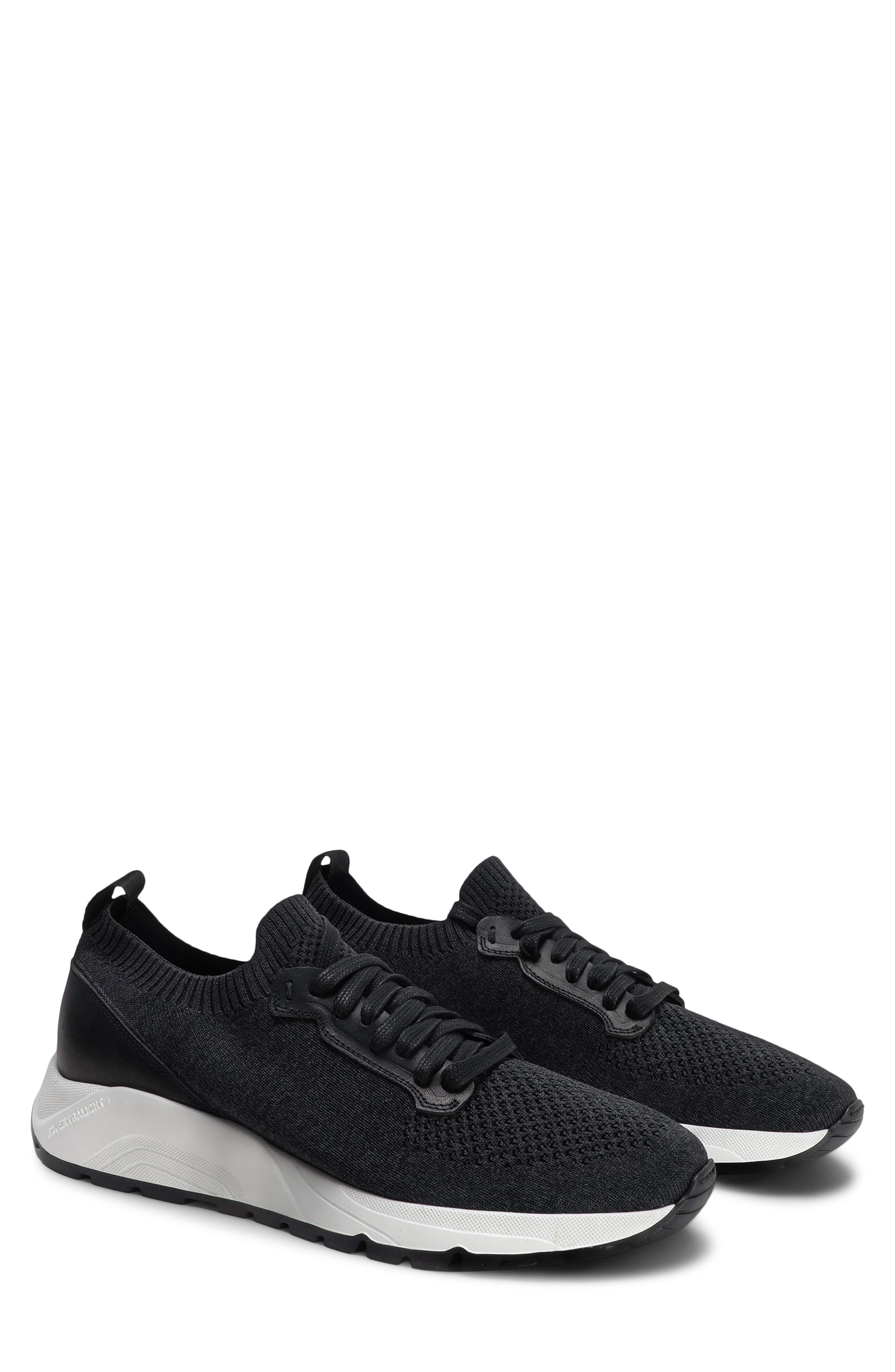 Robert Barakett Bryce Knit Sneaker, Main, color, Black