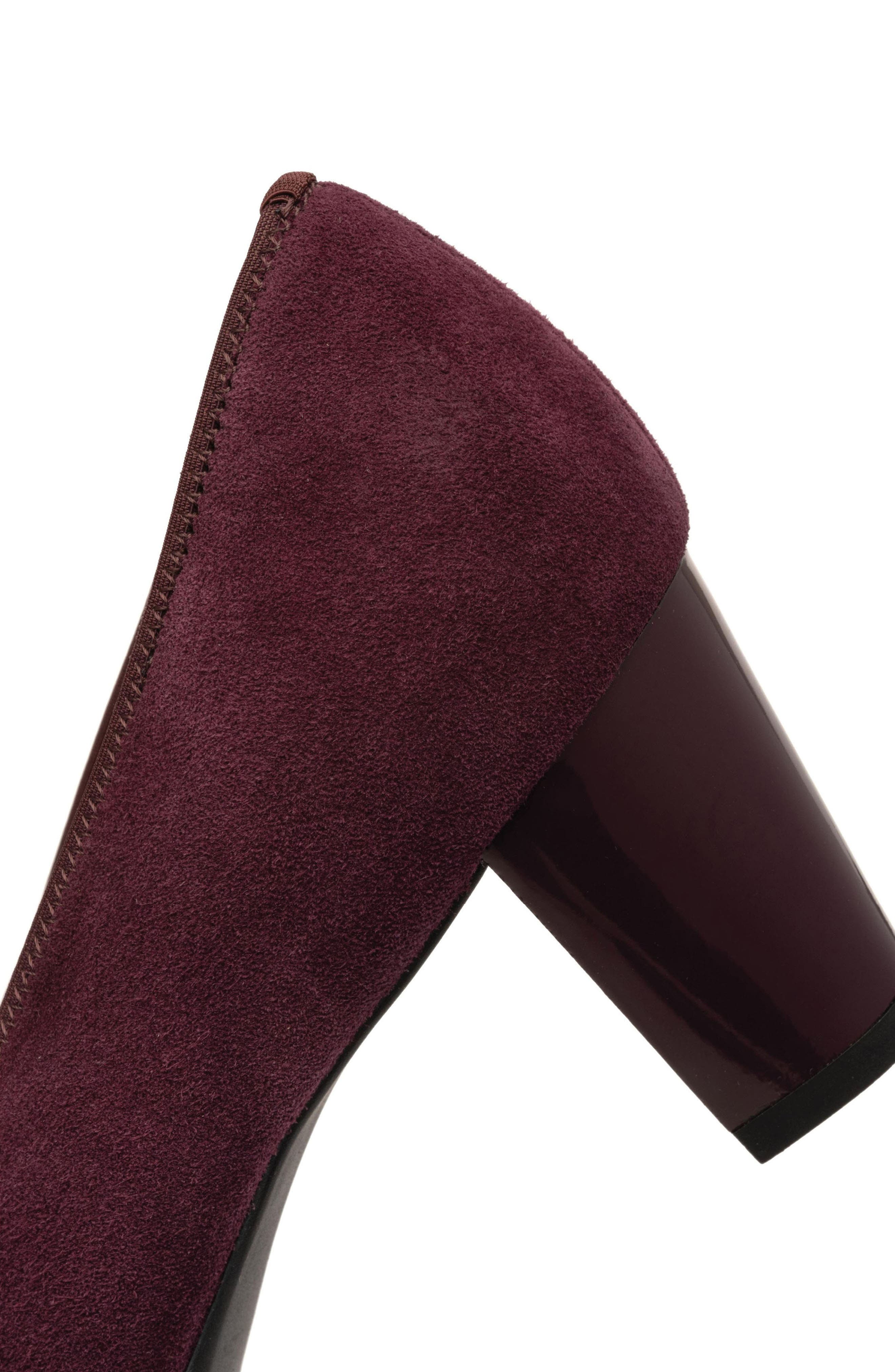 Ophelia Pump, Alternate, color, BURGUNDY
