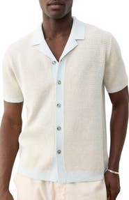 Marine Layer Asher Camp Shirt Sweater