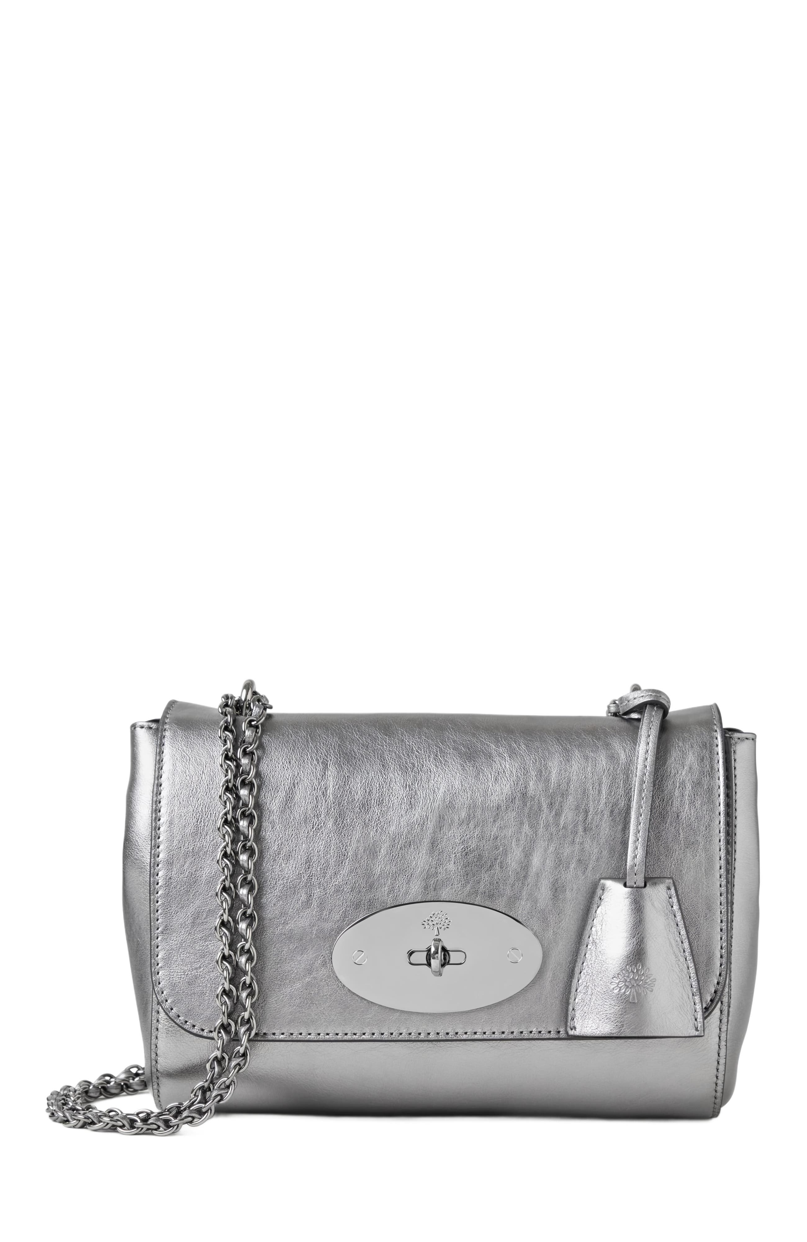 Mulberry Lily Leather Satchel, Main, color, 