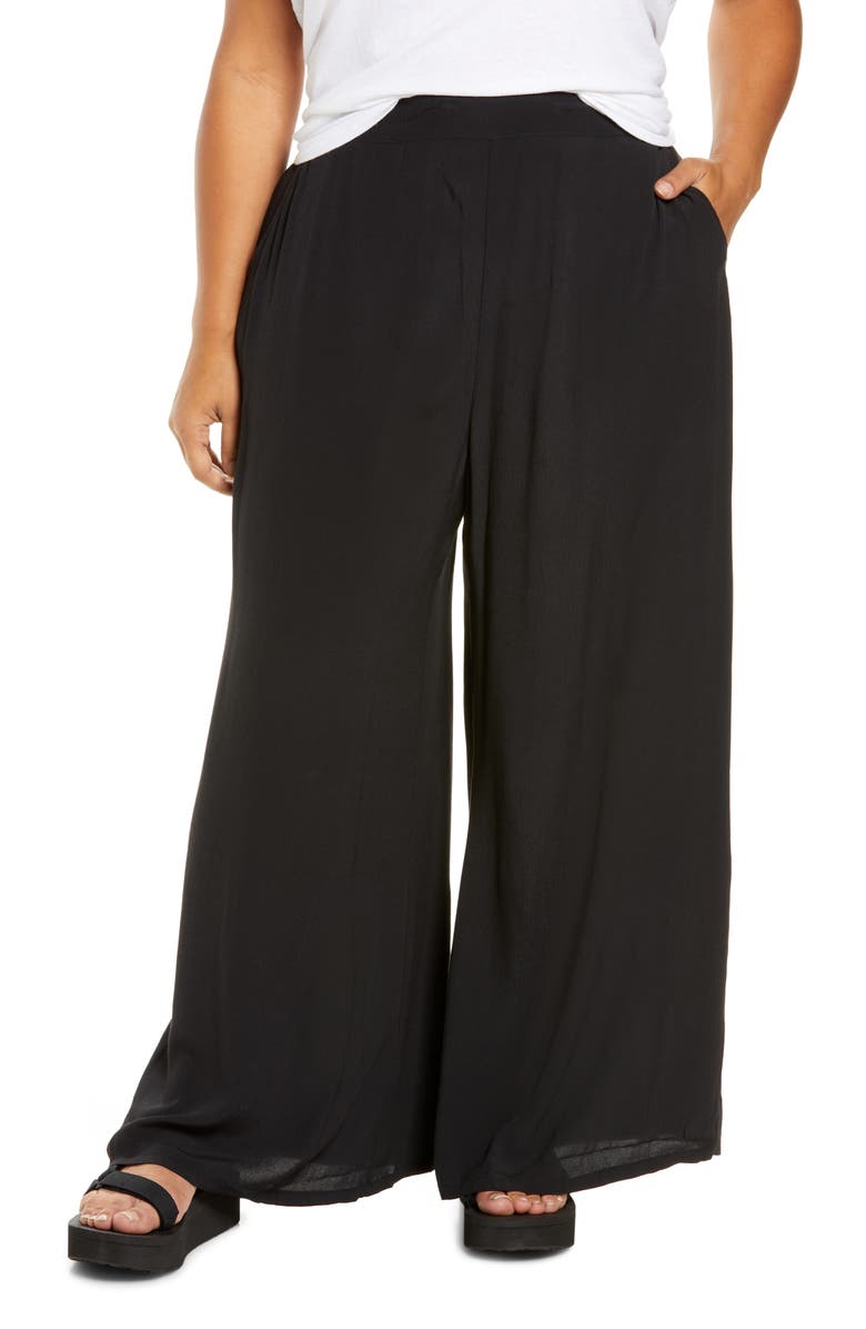 Treasure & Bond Pull On Wide Leg Pants, Main, color,