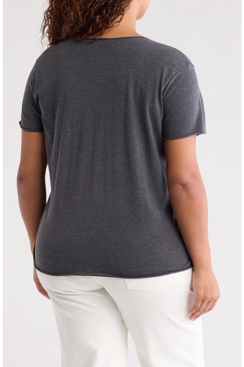 Rolled Burnout Top, Alternate, color, BLACK