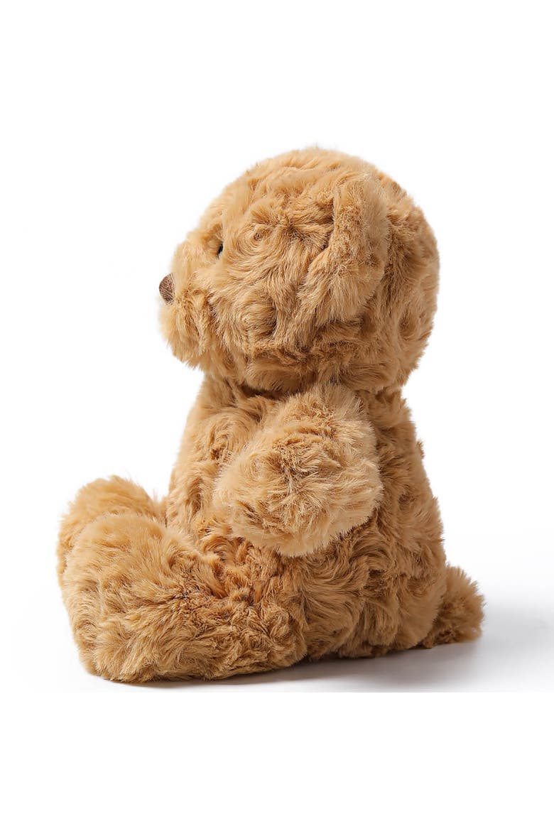 7 Inch Betty Bear Weighted Stuffed Animal, Alternate, color, Brown