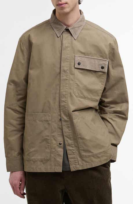 Silverbay Oversized Waxed Twill Overshirt