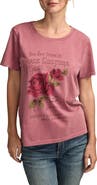 Lucky Brand Rose Culture Graphic Cotton T-Shirt