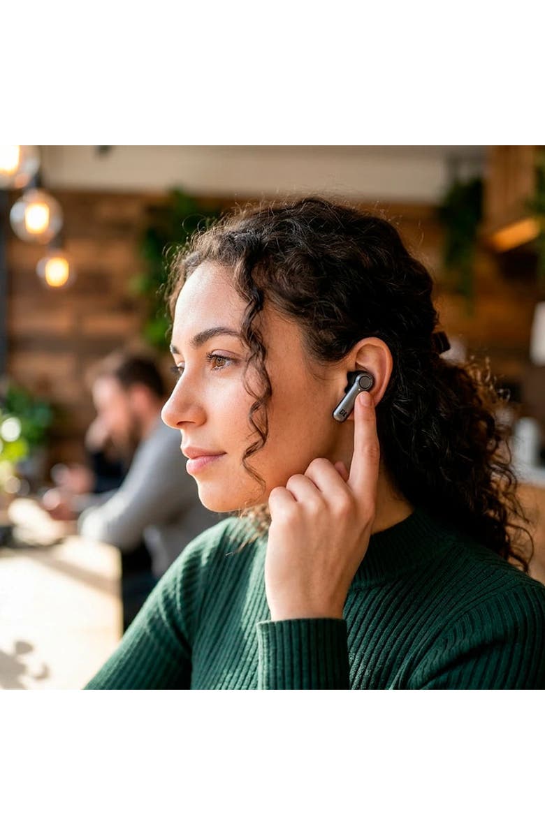 Cubitt Power Earbuds Pro ANC, 30H Playtime, BT 6.0, Deep Bass, Alternate, color, Black