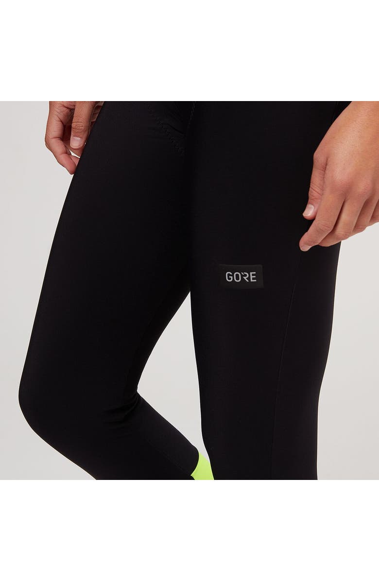 GOREWEAR Prress Thermo Bib Tights+ - Women's, Alternate, color, Black/Neon Yellow