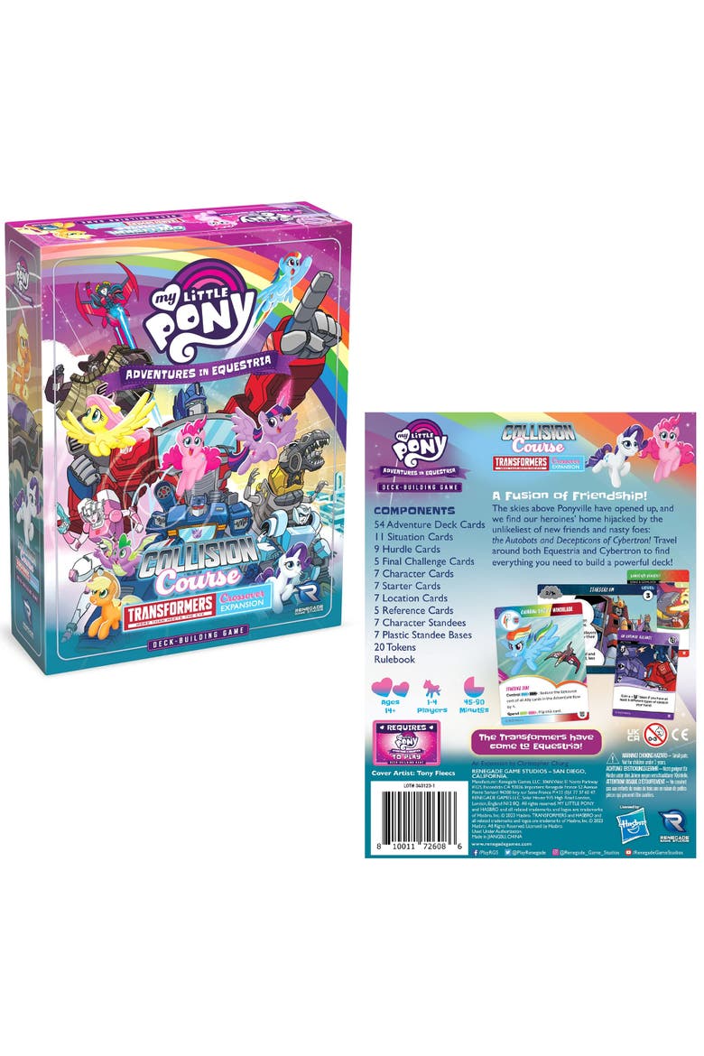 My Little Pony DBG Collision Course A Transformers Crossover Expansion 14+, Alternate, color, Multicolored