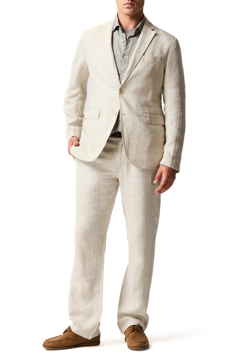 Rodd & Gunn Resort Linen Jacket, Alternate, color, Oatmeal
