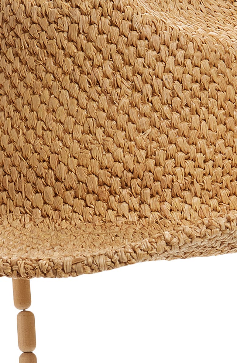 Lack of Color Raffia Cowboy Hat, Alternate, color, Natural Raffia